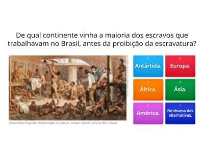 Escravidão no Brasil - CJSP