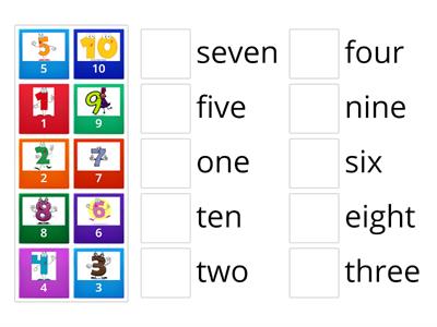 English World 1 - Unit 5. Numbers 1-10