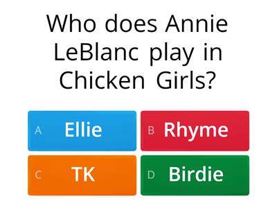 payton's chicken girls quiz