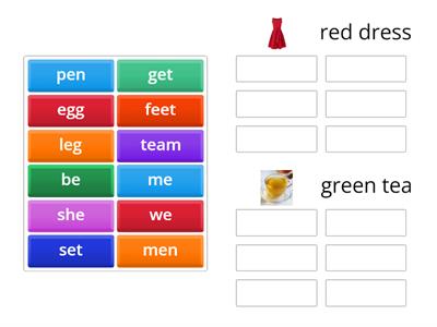 red dress vs green tea
