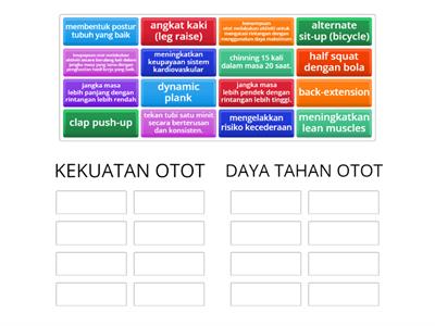 DAYA TAHAN DAN KEKUATAN OTOT (PJPK TING 5)