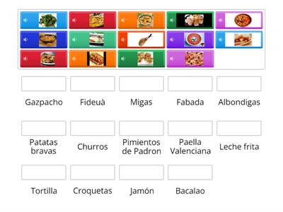 Spanish dishes 