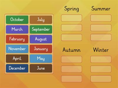 Months and Seasons