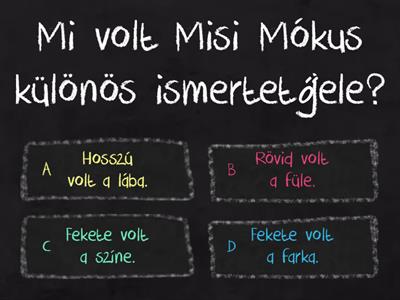 Misi Mókus KVÍZ