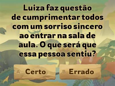 Intraverbal das emoções (sem dica)