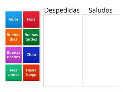 Saludos Y Despedidas - Teaching Resources