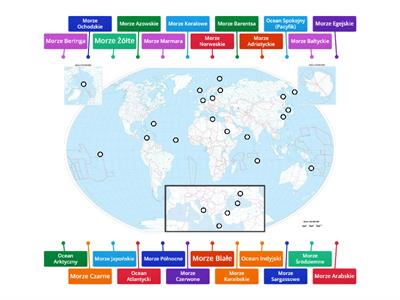 Świat - Morza i Oceany