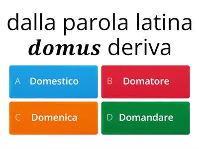 Giochi interattivi di latino