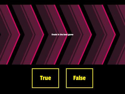 True or False? Roblox Edition