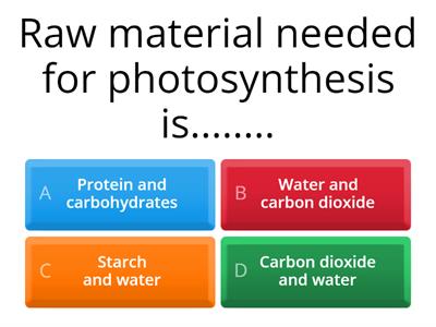 Photosynthesis 