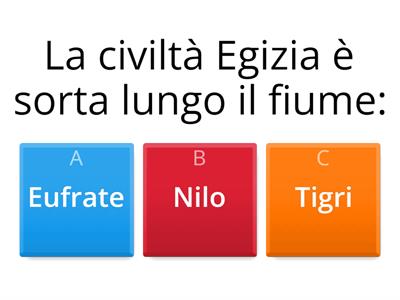 Quiz Antico Egitto