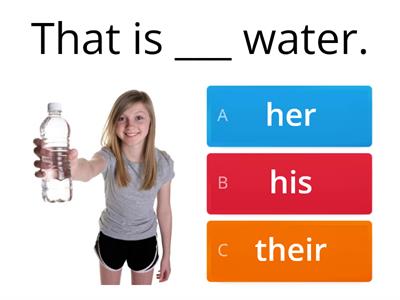 Pronouns-Her, His, Their