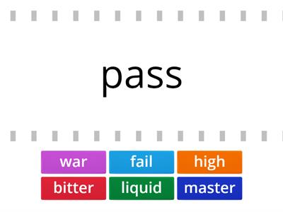 Day 3 - Std 6-8 - English - Opposites