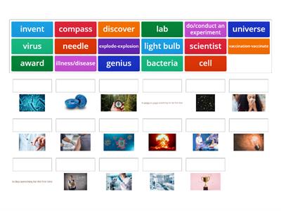 SCIENCE VOCABULARY MATCHING GAME