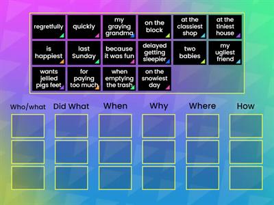 5.6 Sort phrases 