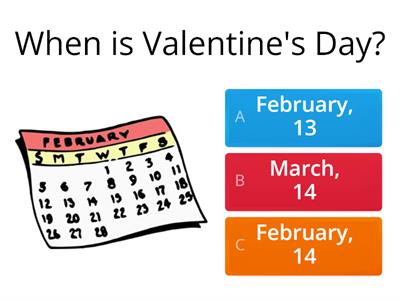 Valentines Day Quiz