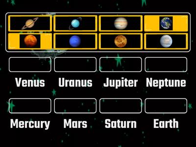 Match the planets (6-7)
