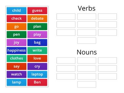 WS - Word Forms - Verbs