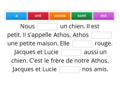 avoir/être?