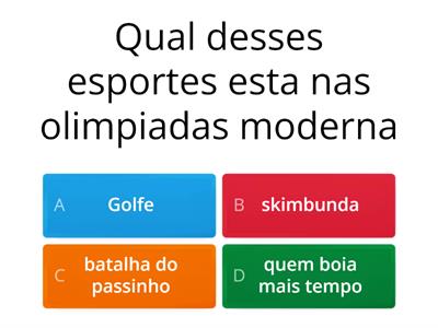 quiz educação física 2