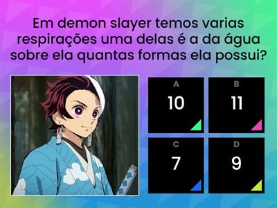 O quanto você sabe sobre Demon Slayer?