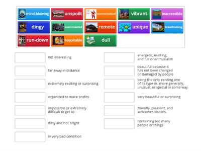 Solutions upper 4a describing places - Учебные ресурсы