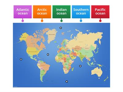 TLC: Can I label the 5 oceans?