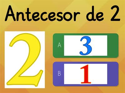  antecesor y sucesor actividad kinder