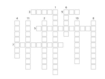 ELECTROLYSIS CROSSWORD