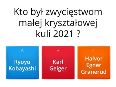 Sezon w skokach narciarskich 2020 - 2021