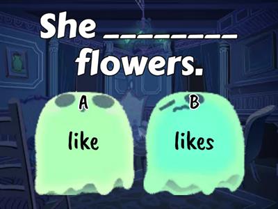 FF3: like/likes/ don't like/ doesn't like