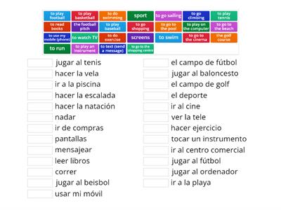 Leisure Activities in Spanish