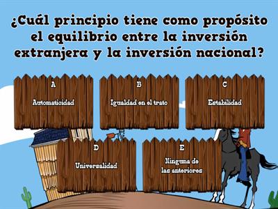 Principios de inversión extranjera en Colombia.