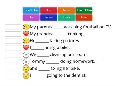 Like love hate - Teaching resources