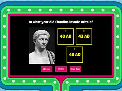 Roman Topic Quiz