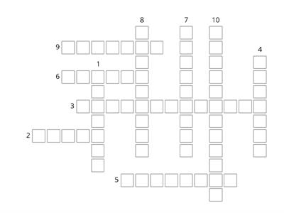 Crossword: Live entertainment (Level intermediate plus 7B)