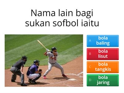 KUIZ PENGENALAN SUKAN SOFBOL