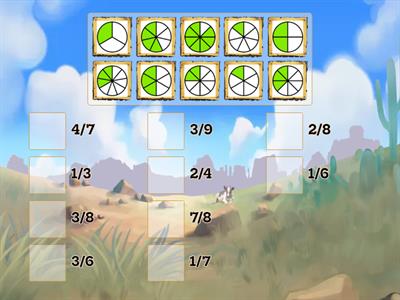 Match the fraction