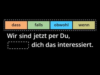 Deutsch Grammatik: Konjunktionen, Relativsätze und Satzergänzungen - B1.2