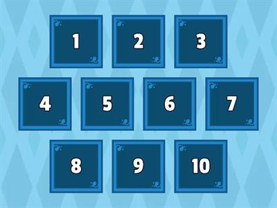 Number Recognition 1-10