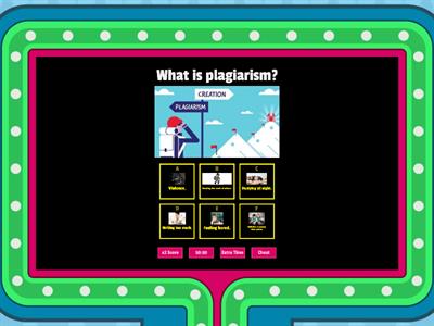 Quiz on Referencing and Plagiarism