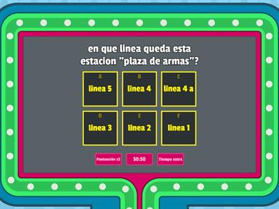 metro de santiago quiz de preguntas 