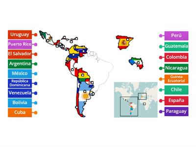  Los países hispanohablantes
