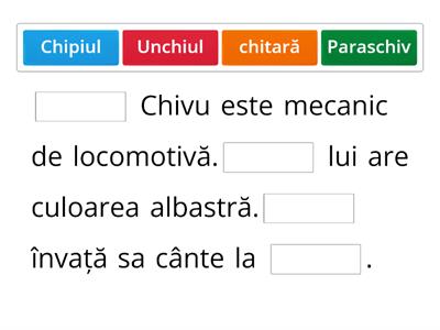 COMPLETARE TEXT LACUNAR-CHI