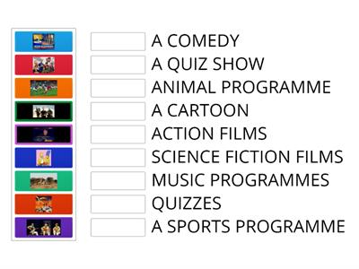  TV PROGRAMMES (class 5)