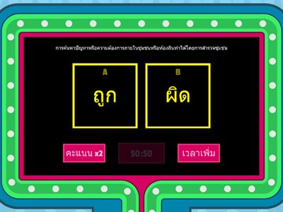 กิจกรรมที่ 2.2 การใช้เทคโนโลยีในการแก้ปัญหา