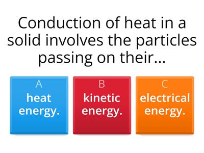 Heat energy transfer