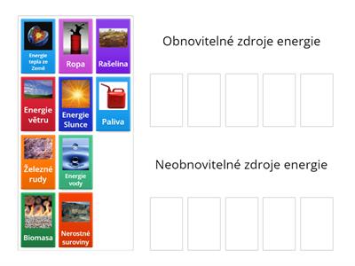 zdroje energie