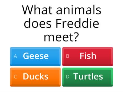 Freddie the Future Frog Quiz