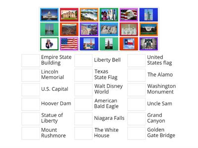 Famous U.S. Landmarks and Symbols